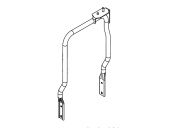 Assemblage soudé de support, peinture de goulotte Assemblage soudé de support, peinture de goulotte