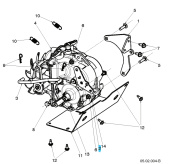 Bellcrank Speed, Track Noir Z 5892890-02 Bellcrank Speed, Track Noir Z 5892890-02