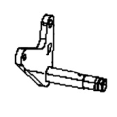 Bras de réglage du rail soudé, gauche 5893324-01 Bras de réglage du rail soudé, gauche 5893324-01