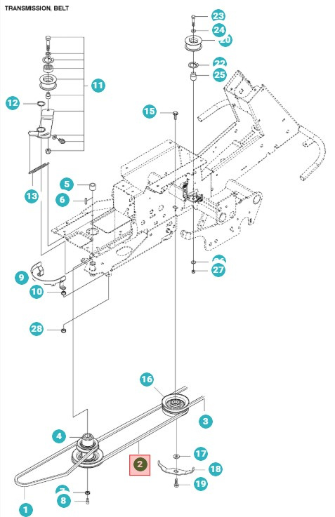 Ceinture Rider PR17, R418Ts