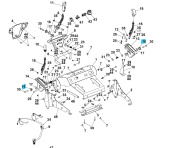 Support de boulon à bouton 5897961-01 Support de boulon à bouton 5897961-01