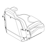 Siège Du Tracteur 5903373-01 Siège Du Tracteur 5903373-01