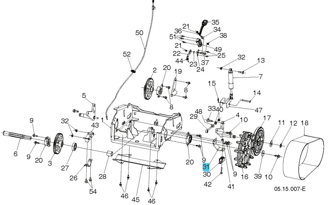 Support de rail de guidage en zinc noir