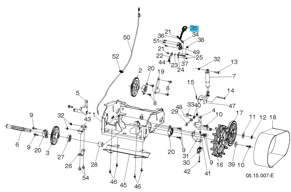 Levier De Réglage De La Hauteur 5905942-01