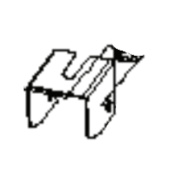 Couvercle de la tête de déverrouillage du vérin à gaz B Couvercle de la tête de déverrouillage du vérin à gaz B