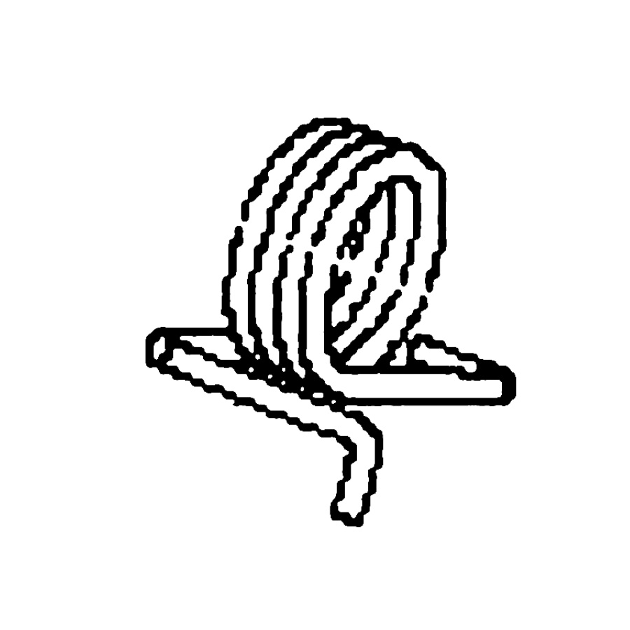 Torsion du ressort, relais de transport 5909375-01