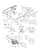 Courroie d’entraînement Husqvarna TC142, TC238, TC239T, TC242, TC338, etc Courroie d’entraînement Husqvarna TC142, TC238, TC239T, TC242, TC338, etc