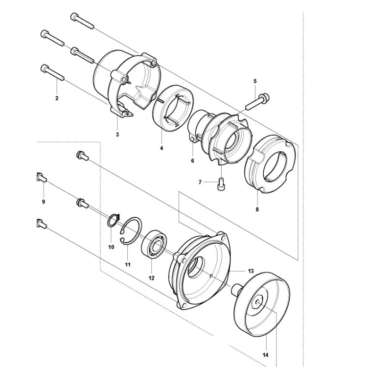 Couvercle D'Embrayage Complet 5914381-02