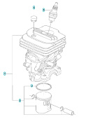 Kit Cylindre Et Piston 130, 135 Mark II Kit Cylindre Et Piston 130, 135 Mark II