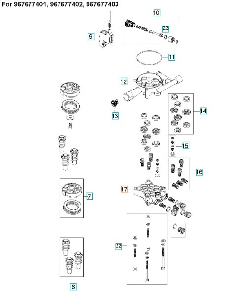 Bloc-Cylindres Avec Hexagonal M8X10 5926176-17
