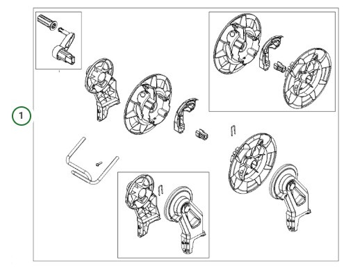 Poignée Gris Foncé 5926176-38