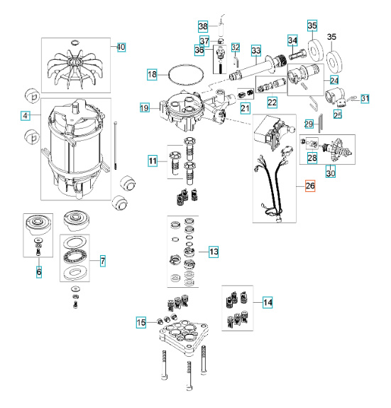 Micro Switch Box System Sp 5926176-60