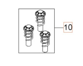 Kit Complet Piston 3Pcs 5926176-78 Kit Complet Piston 3Pcs 5926176-78