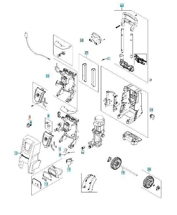Commutateur Noir 5926177-02