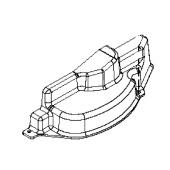Couvercle de mandrin droit Guard 97Crd Couvercle de mandrin droit Guard 97Crd
