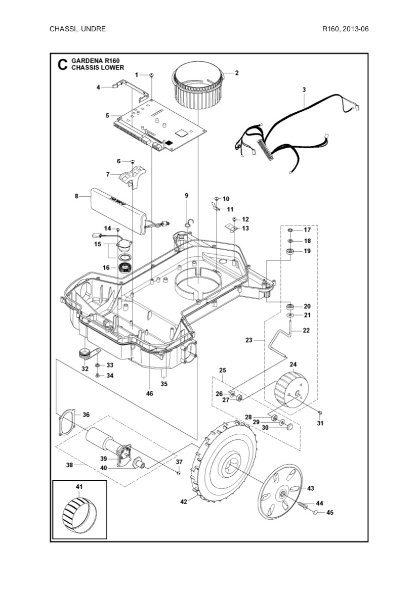 CIRCUIT IMPRIME COMPLET 220AC / R160