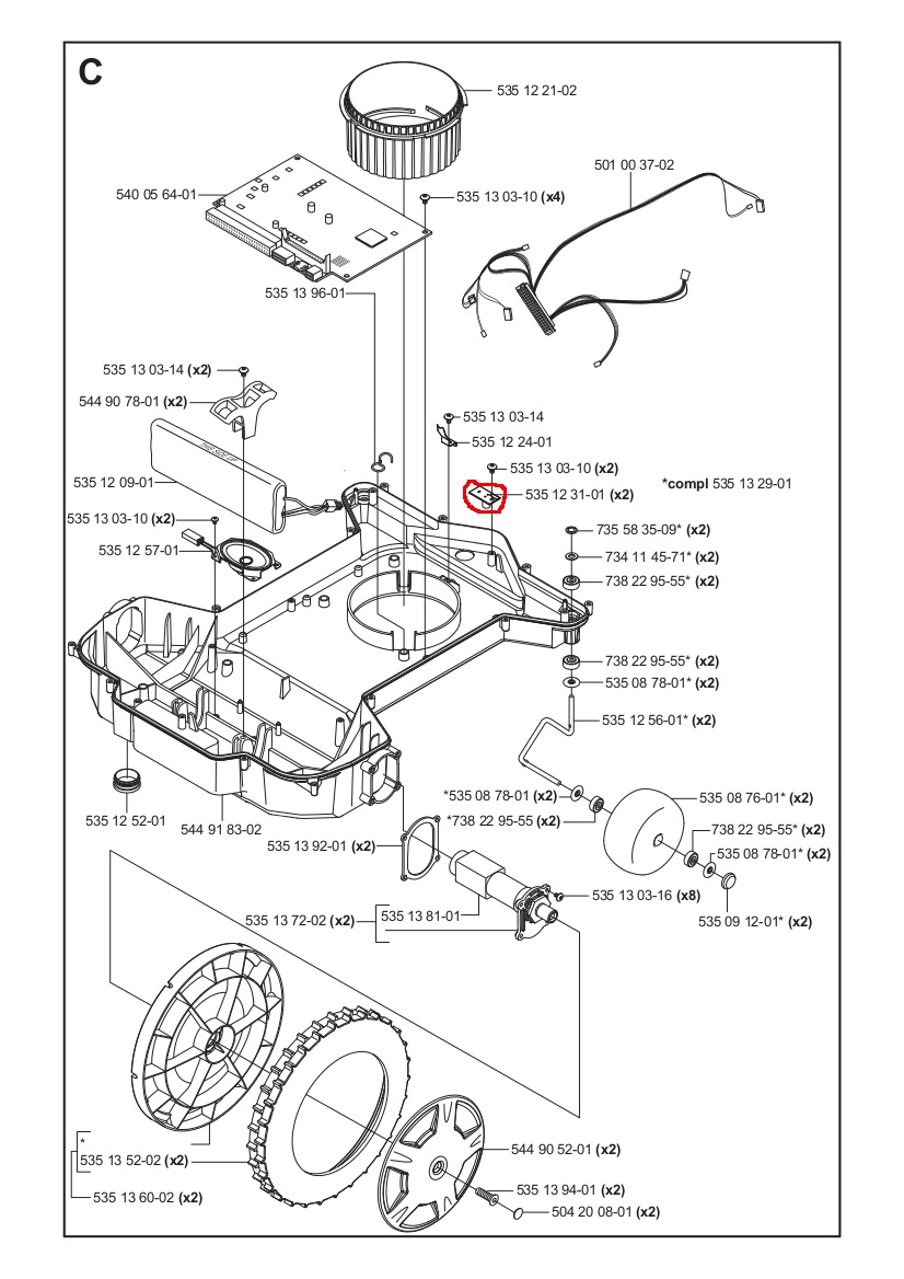 CIRCUIT IMPRIME Loop Sensor