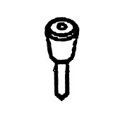 Jauge de hauteur de broche, diamètre 0,50, Mag 5929142-03 Jauge de hauteur de broche, diamètre 0,50, Mag 5929142-03