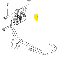 Ensemble de câblage pour débroussailleuse électrique