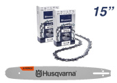 Kit: 1 Guide chaînes & 2 Chaînes 15 Kit: 1 Guide chaînes & 2 Chaînes 15