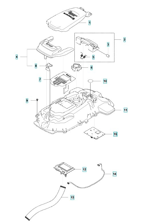 WIRING ASSY AUX L=460MM