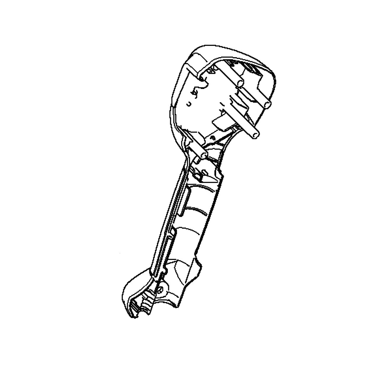 Poignée à moitié gauche