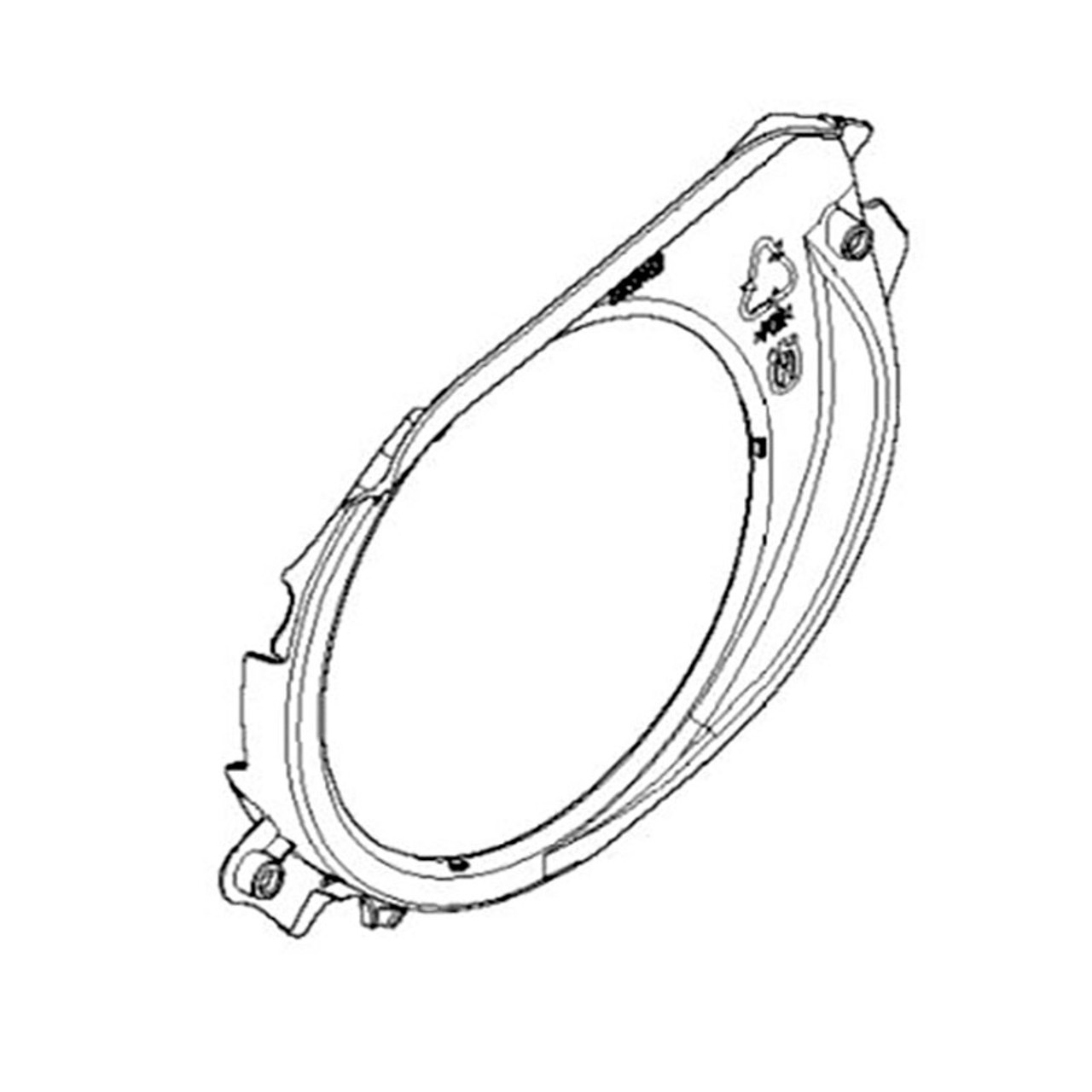 Conducteur D'Air De Refroidissement 5932452-01