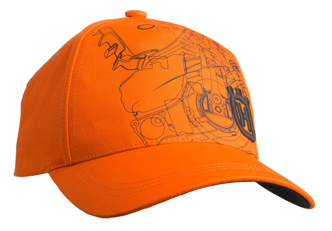 Husqvarna Xplorer Cap pioneer saw orange