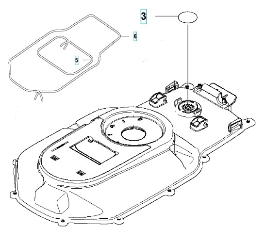Kit de joints Gardena Sileno City, McCulloch S400/500/600/800