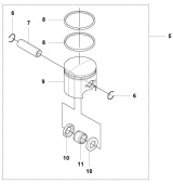 Piston Complet 5933051-01 Piston Complet 5933051-01