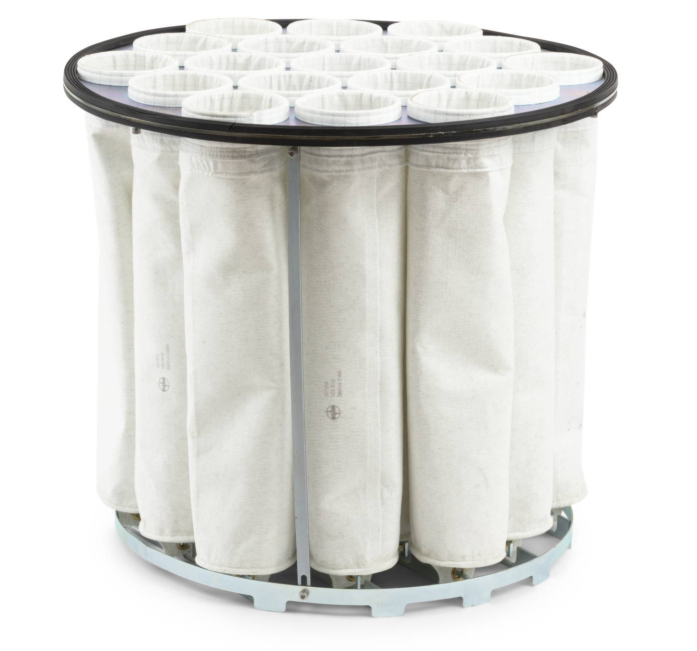 Filtre grossier 19 chaussettes terminées.