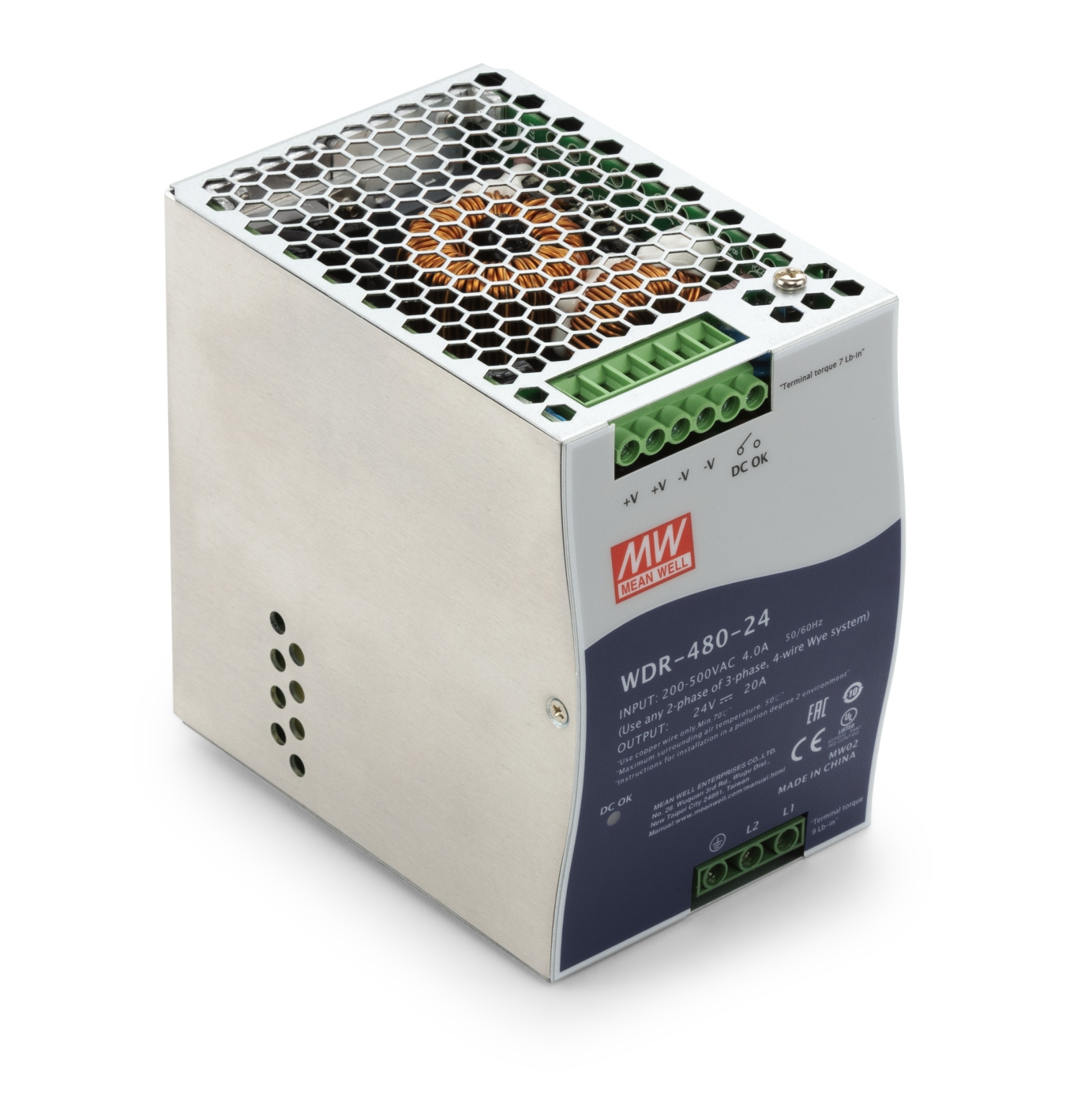 Alimentation 24 V CC 20 A, 1