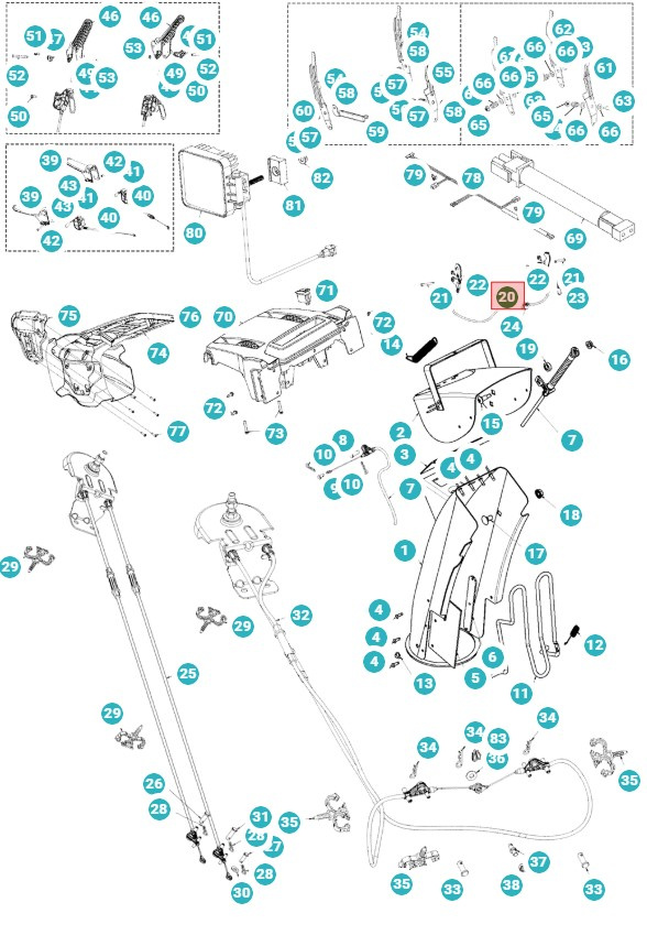 Commande Par Câble 5938534-01