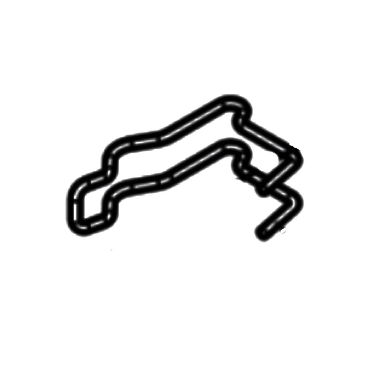 Crochet pour câble de support