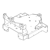 Ensemble arrière du cadre Ensemble arrière du cadre