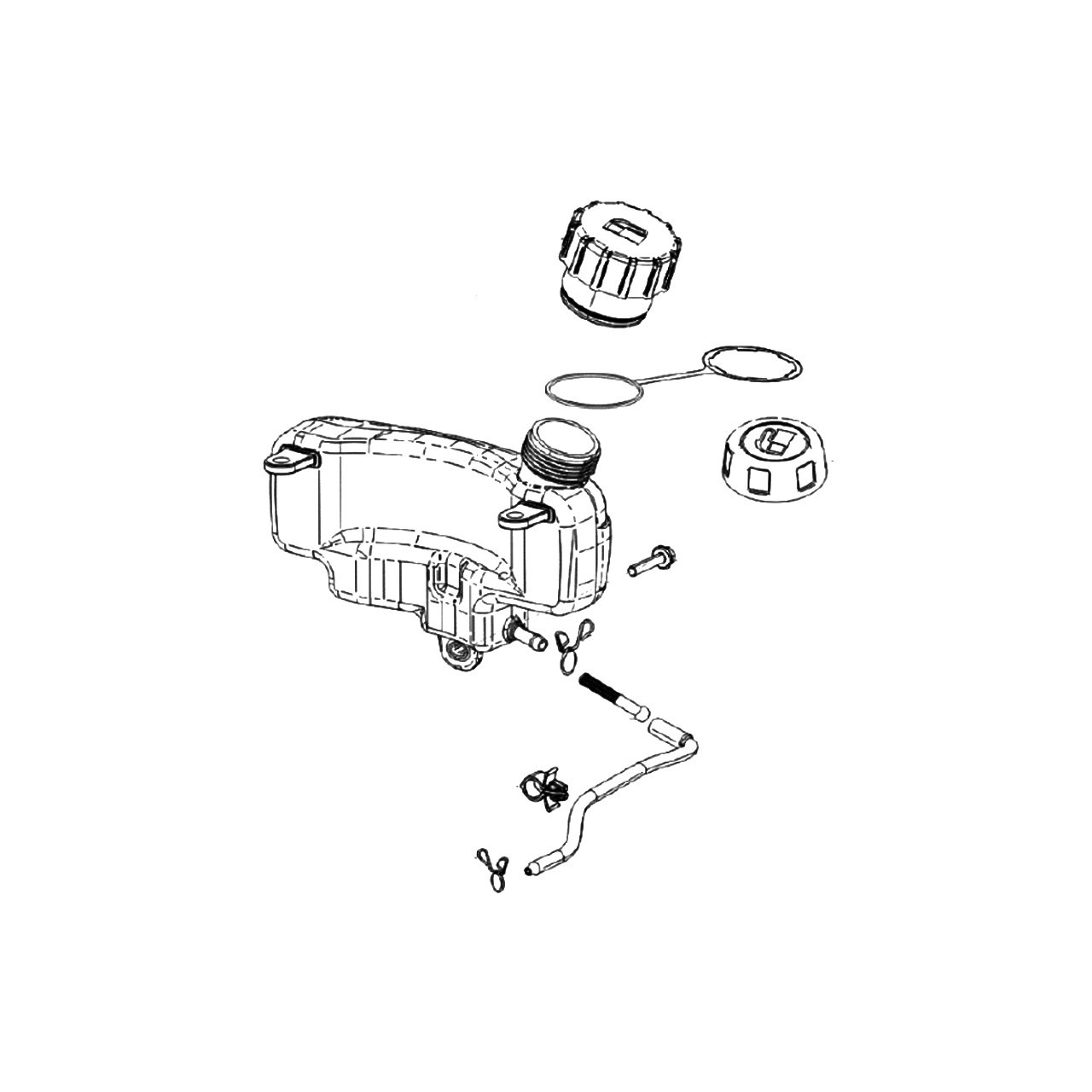 Réservoir De Carburant Rato 120 5949844-01