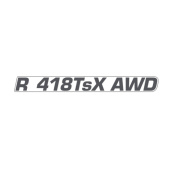 Autocollant Capot Moteur R 418Tsx Awd 5949895-03 Autocollant Capot Moteur R 418Tsx Awd 5949895-03