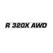Autocollant pour capot moteur r 320x awd Autocollant pour capot moteur r 320x awd