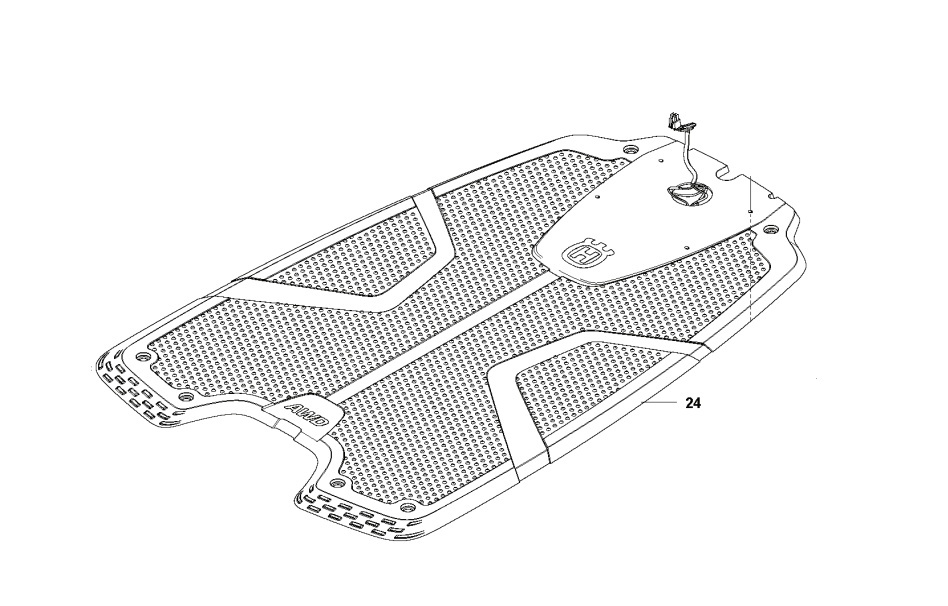 Plaque de chargement 435X Awd