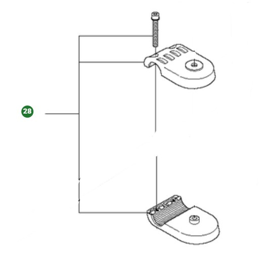 Kit De Pièces De Rechange Pour Support De Guidon 5953036-01