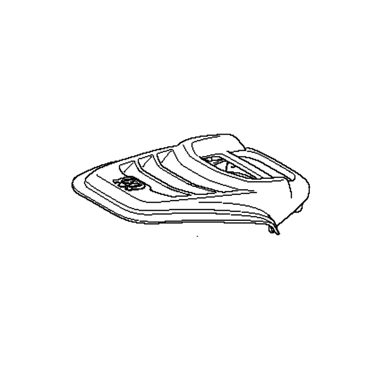 Couvercle de sortie d'air 5953072-01