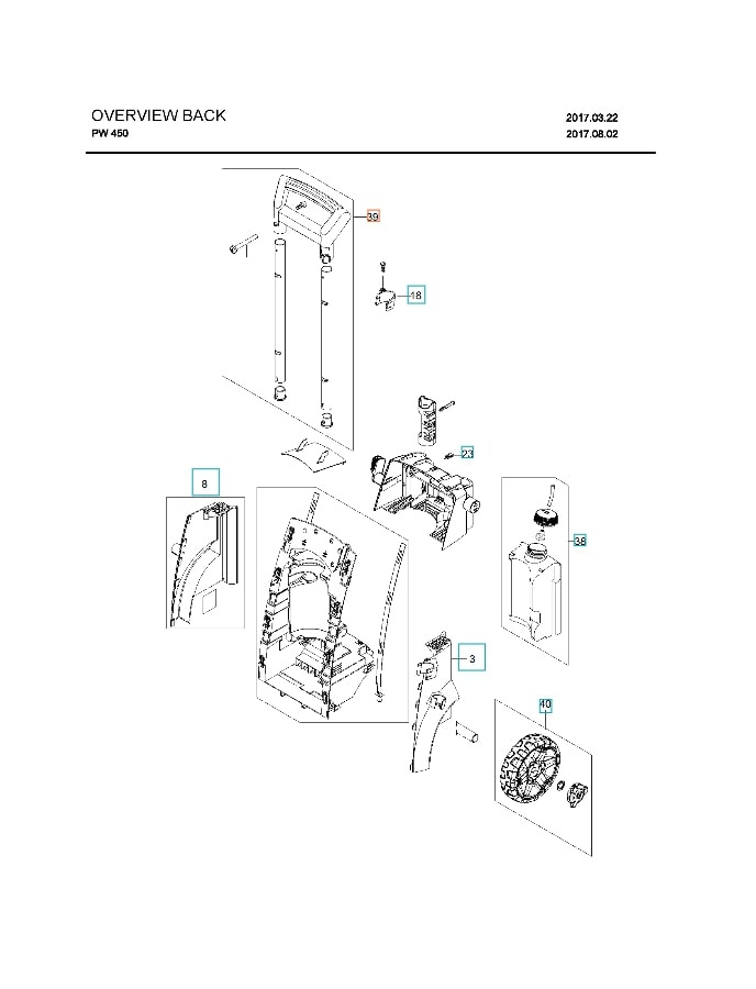 Ensemble De Poignée De Fixation 5960260-01
