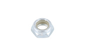 Écrou hexagonal à couple de serrage maximal, sans filetage, 3/8-16 x 0,564 po, blocage Nyloc, zinc transparent Écrou hexagonal à couple de serrage maximal, sans filetage, 3/8-16 x 0,564 po, blocage Nyloc, zinc transparent