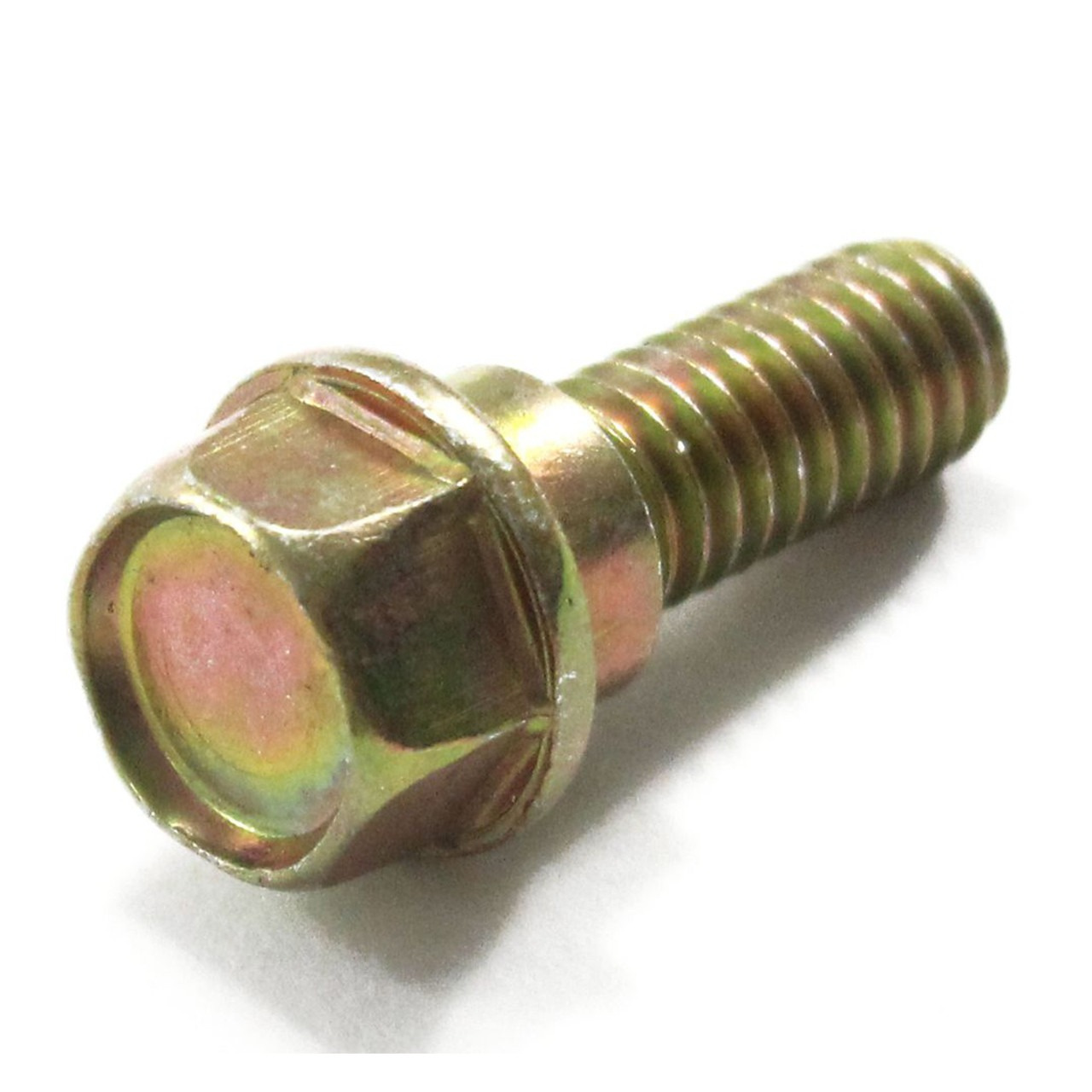 Boulon à tête hexagonale externe plate