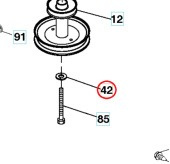 Rondelle de blocage à ressort avec