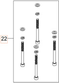 Vis M6X70 Din 912 4Pcs 5962888-01 Vis M6X70 Din 912 4Pcs 5962888-01