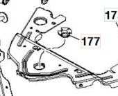 Vis à tête hexagonale taraudée Srw