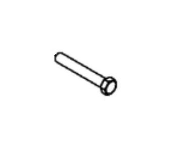 Boulon hexagonal 3/8-16 x 2, 5 po