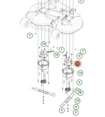 Moteur 48V Bldc 900W 5965524-01 Moteur 48V Bldc 900W 5965524-01