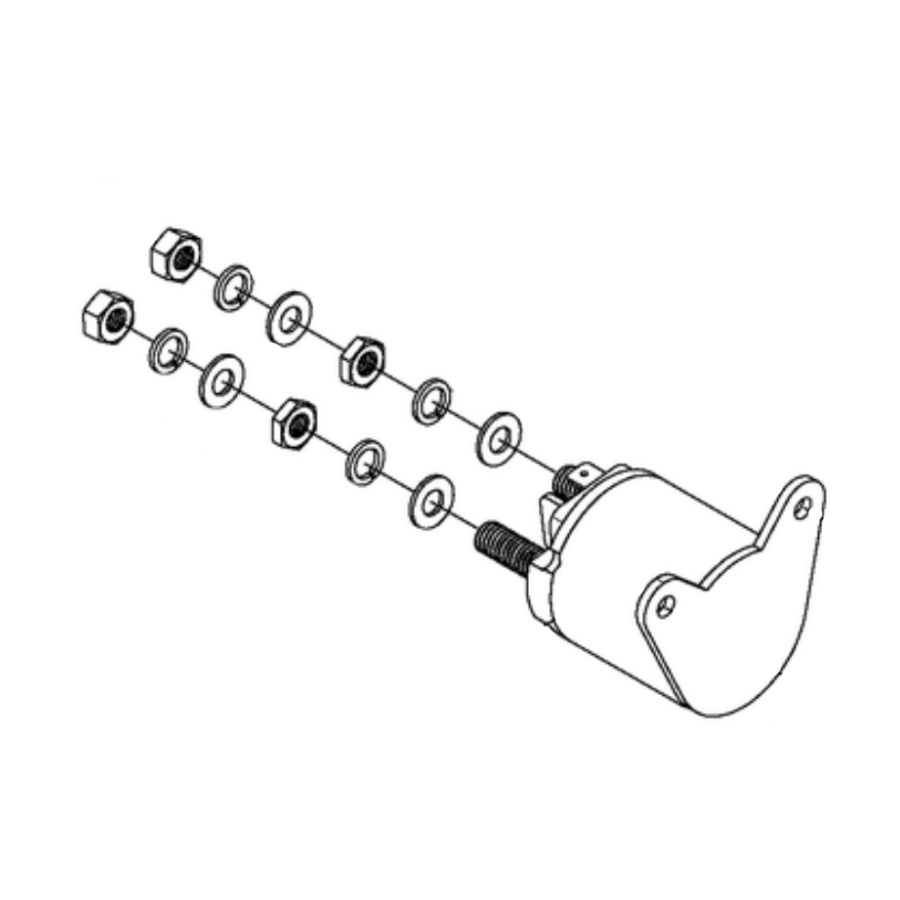 Ensemble De Moteur De Démarrage De Relais
